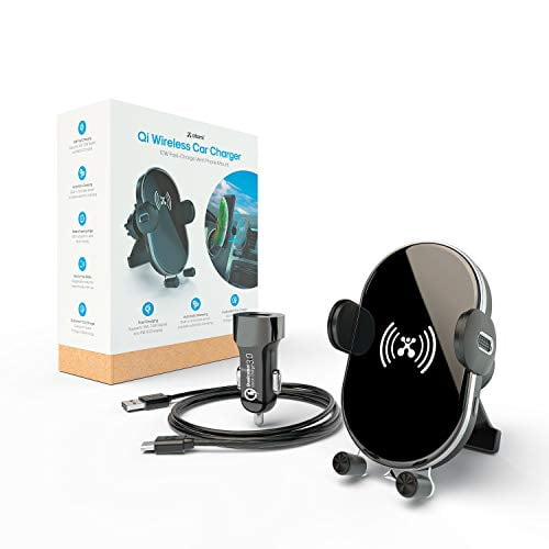 Atomi Qi Wireless Car Charger Quick Charge 3.0, Phone Mount