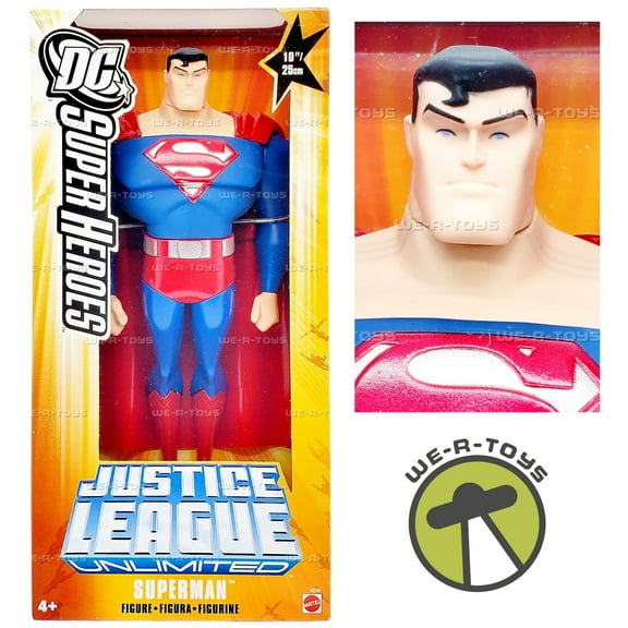 DC Super Heroes Justice League Unlimited Superman Action Figure 2005 Mattel