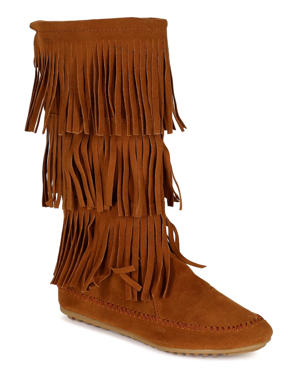 New Women Nature Breeze Cherokee 03 Mid Calf Layered Fringe Moccasin Flat Boot Walmart Com New Women Nature Breeze Cherokee 03 Mid Calf Layered Fringe Moccasin Flat Boot Walmart Com