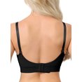 thumbnail image 3 of INSPIRE CHIC Nursing Bras for Women Breastfeeding Maternity Wireless Pregnancy V Neck Adjustable Straps Bra S Black, 3 of 4