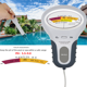thumbnail image 5 of Detector de calidad de agua para piscinas PC102 Cl 2 y PH Analizador de calidad de agua PH Comprobador portátil de cloro residual para piscinas, 5 of 6