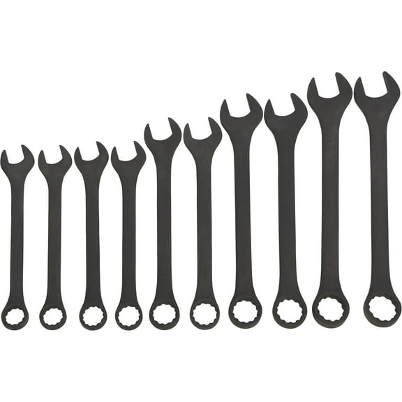 Ironton Jumbo Combination Wrench Set, 10-Pc., SAE