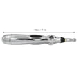 thumbnail image 3 of Electronic Acupuncture Pen Acupoint Pen Acupoint Probing Pen Massage Pen Puncturing Collaterals Needle Pen Muscle Pen 1Ml,Silver Plastic Massage Tools, 3 of 9