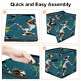 thumbnail image 4 of Tennis Foldable Toy Box with Handle, 10.8"x10.5"x10.6", Large Capacity for Toy and Clothes Storage, 4 of 6