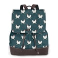 thumbnail image 1 of Disketp Funny Chicken Mochila de Cuero para Mujer, Bolso de Espalda Antirrobo con Estilo para Viaje, Trabajo y Uso Diario, 1 of 4