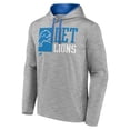 thumbnail image 2 of Men's Fanatics Heather Gray Detroit Lions Never Quit Hoodie, 2 of 3
