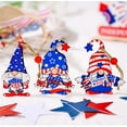 thumbnail image 3 of Clearance Under $5 Boovnll 4th of July Tree Decorations, 9Pcs Wooden Red White Blue Gnomes Memorial Day Ornaments, 4th of July Ornaments for Patriotic Party Hanging Decor, 4th of July Decorations, 3 of 3