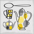 thumbnail image 2 of Great Art Now Modern Kitchen Square IV Yellow by Michael Mullan, Framed Wall Art, 17W x 17H, 2 of 3