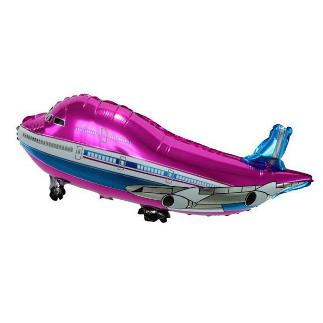 Globo de película de aluminio para transporte, camión de bomberos, camión de ingeniería, avión, decoración de fiesta de cumpleaños para niño, globo de coche