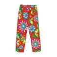 thumbnail image 5 of Kll Mens Pajama Pants For Men,Mens Lounge Pants,Funny Gifts For Men,Men'S Pajama Bottoms-Vector Mexican Otomi Style Bright, 5 of 9