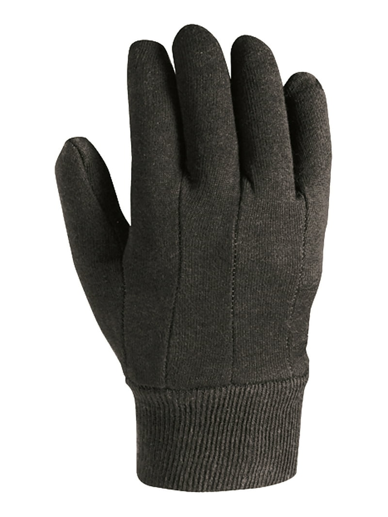 Wells Lamont, Men's Brown Jersey Gloves, 6 Pack Lightweight