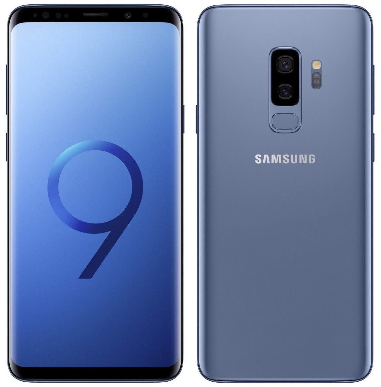 SAMSUNG Galaxy S9 Unlocked, 64GB, Coral Blue (Refurbished)