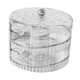 thumbnail image 2 of Dispensador automático de huevos rodantes, contenedor de almacenamiento de huevos rodantes, organizador de huevos apilable Borrar doble nivel, 2 of 9