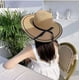 thumbnail image 4 of Sombreros de sol para mujer, sombrero de playa UPF 50+, sombrero de paja con ala ancha, 4 of 6
