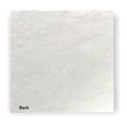 thumbnail image 4 of Carrara Marble Tile 18x18 - Italian White Bianco Polished Marble for Floor & Wall - Bathroom, Kitchen, Fireplace - 3/8" Thick, 2.25 sq.ft. per Tile, 4 of 6