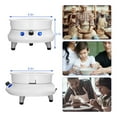 thumbnail image 5 of Electric Pottery Wheel Machine,Forming Machine DIY Art Craft Tool With Basin 13cm Pottery Plate For Ceramic Working Clay Crafts, 5 of 6