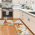 thumbnail image 4 of Entry Way Door Mat Indoor Thanksgiving Welcome Happy Ha Rvest Happy Fall Pumpkin Print Color Block Non Slip Funny Rugs Polyester Carpet,E,Other, 4 of 8