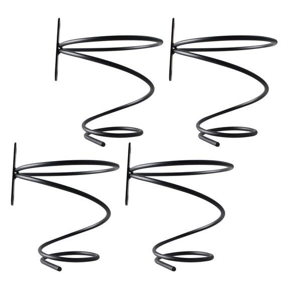 4pcs Wall Mounted Wine Hanging Bottle Holder Organizer for Bar Single Wine Bottle Rack