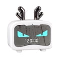 thumbnail image 2 of LSLJS New Private Model M1 Clock Bluetooth Speaker Mirror Creative Portable Alarm Clock Mini Mini Sound Gift, Wireless Bluetooth, 2 of 6