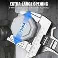 thumbnail image 6 of Adjustable Plumbing Wrench, Extra Wide Jaw 6-68mm Sink Wrench Tool for Bathroom & Kitchen, Durable Steel Multi-Purpose Spanner for Tight Spaces, Versatile Household Repair Tool, 6 of 6