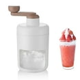 thumbnail image 1 of Shoxil Shaved Ice Machine Snow Cone Machine Manual Portable Ice Crusher and Shaved Ice Machine with Free Ice Cube Trays BPA Free, 1 of 1