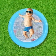 PVCS Inflatable Pool 23x23.7 Inflatable Swimming for Kids Baby Toddler Summer Blow Up