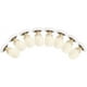 thumbnail image 1 of 8 Uds ruedas para la puerta de la ducha Kit de puerta corredera de latón ABS rueda corredores de baño poleas duraderas para puerta de baño accesorio herramienta de Hardware, 1 of 5