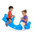 thumbnail image 1 of Simplay3 Rock And Roll Teeter Totter Seesaw - Rocking Fun For Two Toddlers Or Kids Ages 18 Months To 5 Yrs- Sapphire Made In Usa, 1 of 4