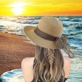thumbnail image 5 of Sun Hat, Foldable Sun Hat for Women (Brown), 5 of 5