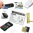 thumbnail image 2 of 50 Pcs Cleaning Card Printer Cleaning Card Professional Cleaning Card For Hotel Door Locks/POS/ATM/Vending/Slot Machines, 2 of 5