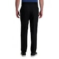 thumbnail image 3 of Men's Haggar® Cool Right® Performance Flex Classic-Fit Flat-Front Pants Color: Black Size: 38X30, 3 of 3