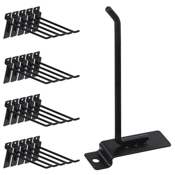 Kit surtido de ganchos Slatwall Swpeet, 20 unidades, 15 cm, resistentes
