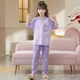 thumbnail image 3 of Pijama De Algodón Puro Para Niños De Verano Para Niña, 3 of 7