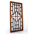 thumbnail image 1 of Wayborn Furniture 4817 Onfai Wall Mirror - Brown, 1 of 1