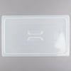 Cambro 10PPCH190 Full Size Translucent Polypropylene Handled Lid