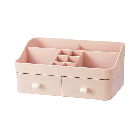 MERILER Large Capacity Makeup Organizer with Drawers for Cosmetics, Lipsticks, Jewelry, Nail Care - Ideal for Bedroom and Bathroom Countertops