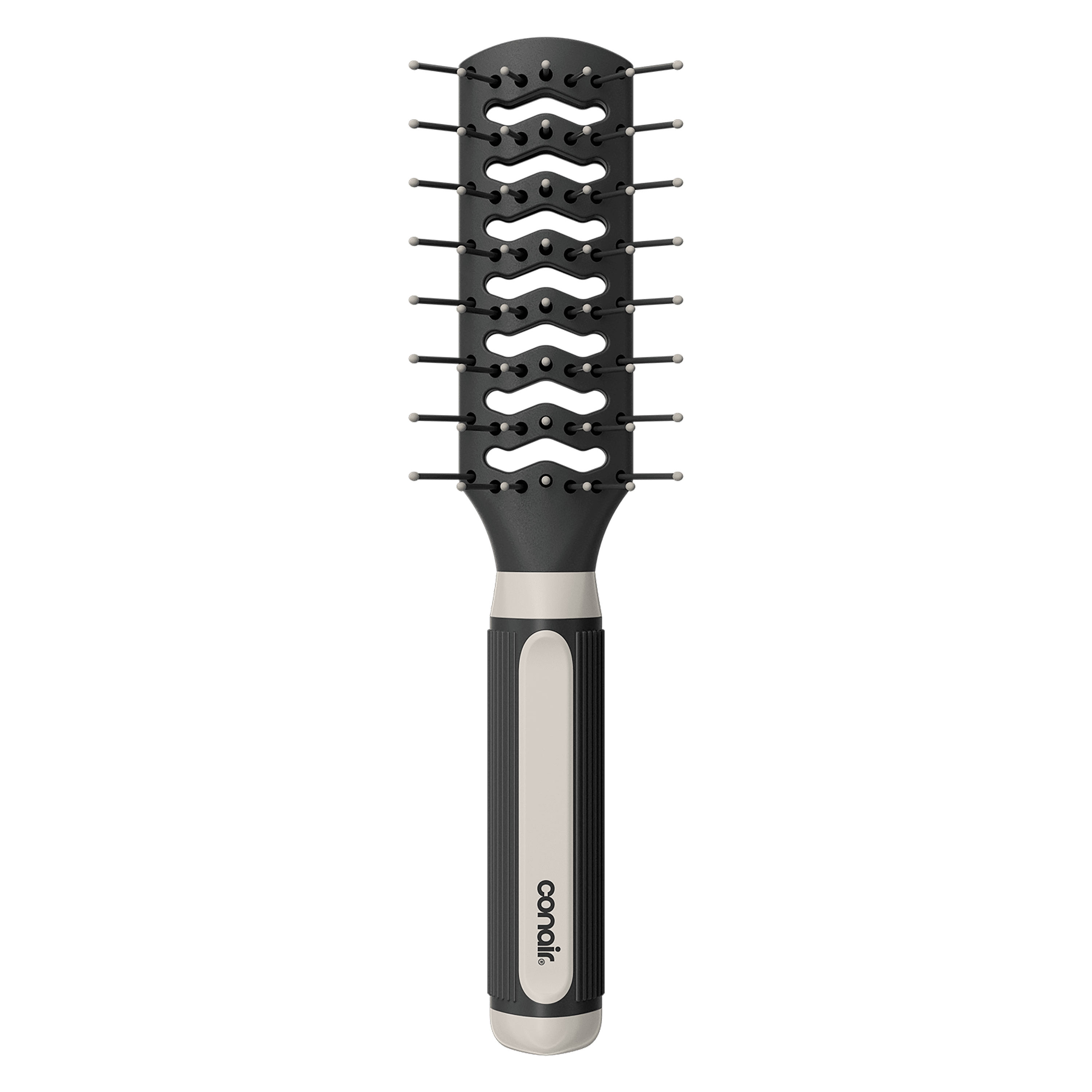 (2 pack) Conair Grip & Lift Vented Hair Brush with Rubber-Grip Handle