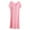 A-Pink321, variant on Puliio Women's Robes Short Sleeve Solid Color Plus Size Bathrobe Nightshirt Soft Cozy Sleepwear,Size M
