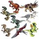 thumbnail image 1 of 8pcs Dinosaur Building Blocks Pterosaur Triceratops Tyrannosaurus Rex Children Assembled Building Blocks, 1 of 4