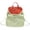 Light Green, variant on Cute Fruit Pattern Drawstring Backpack, Lightweight Nylon Mini Daypack for School Daily Travel