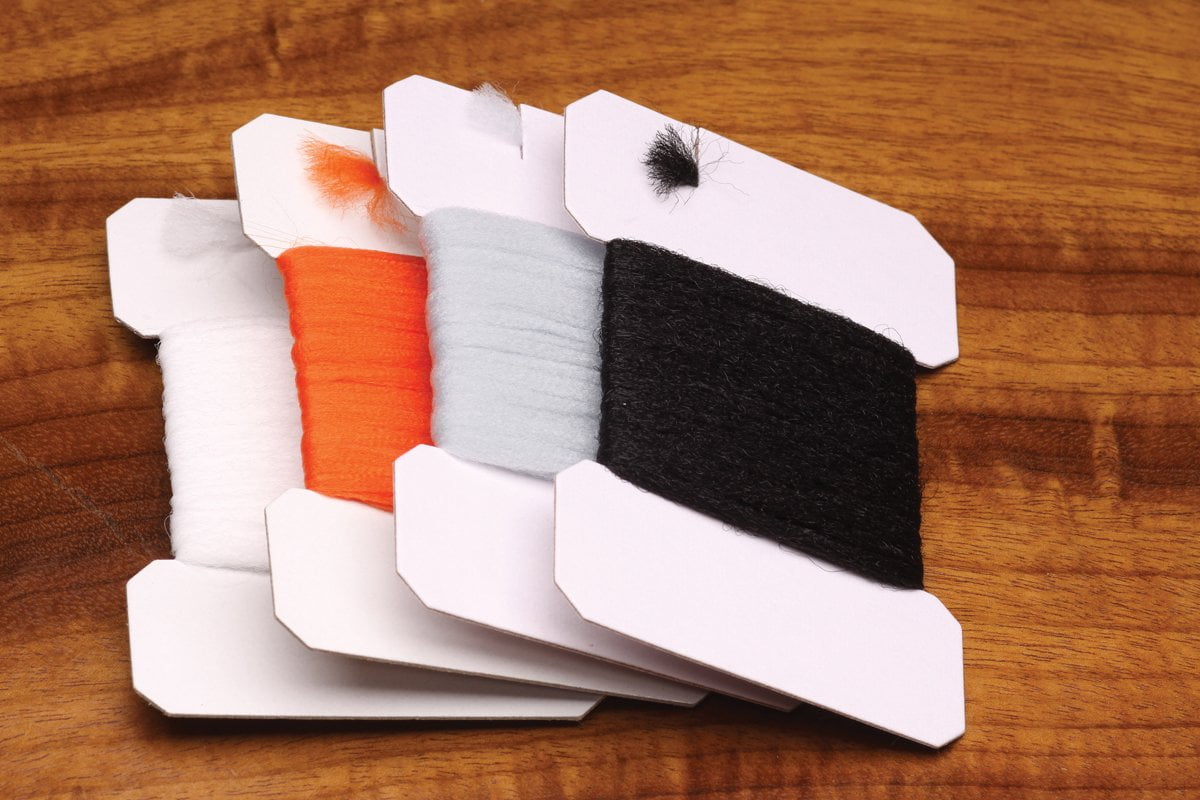 Hareline Polypropylene Yarn White Fly Tying
