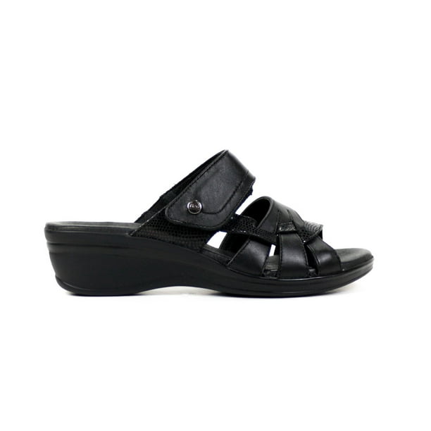 SANDALIAS PARA DAMA FLEXI 100006 PIEL NEGRO Flexi 100006