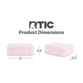 thumbnail image 4 of RTIC Day Packer Lunch Container, Leak-Proof, Microwave-Safe Bento Container, Pale Pink, 4 of 7