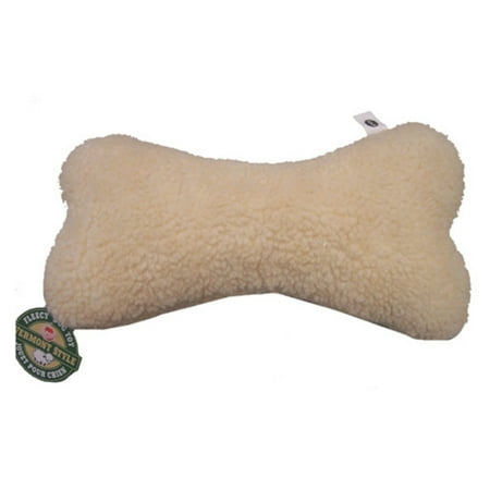 Vermont Fleece Bone with Squeaker, 18