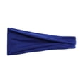 thumbnail image 2 of Miorin Under $5 Running Headband Non Slip, Workout Sweatbands Adjustable Sports Headband, Sweat Wicking Hair Band for Men Women, Blue Heardband, 2 of 3