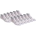 thumbnail image 1 of AmPm mens Multi-Pack Bolt Performance Comfort Fit No-Show Socks, 1 of 4