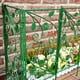 thumbnail image 4 of Pack 4 de vallas de jardín de plástico | Paneles decorativos de borde verde | Bordes de parterres de flores impermeables | Divisor de jardinería para césped | Plegable y fácil de montar | 35x17,5cm, 4 of 6