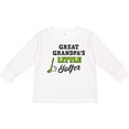 thumbnail image 3 of Inktastic Great Grandpas Little Golfer with Golf Club and Ball Boys or Girls Long Sleeve Toddler T-Shirt, 3 of 5