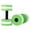 Green, variant on Volity Sport Aquatic Dumbbell Set, 2PCS Water Dumbells EVA Foam Dumbbell for Pool Fitness Aqua Therapy Barbells Hand Bars Water Fitness Equipment Water Aerobics Exercise Equipment for Weight Loss