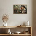 thumbnail image 4 of Woman And Roses Painting Horizontal Canvas Wall Art with Lightweight Foam Frame - Durable and Ready to Hang, Modern Decorative Print for Living Room, Bedroom, Or Office, 4 of 8